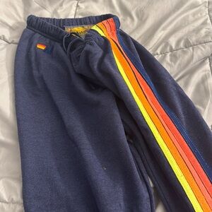 aviator nation navy blue sweats